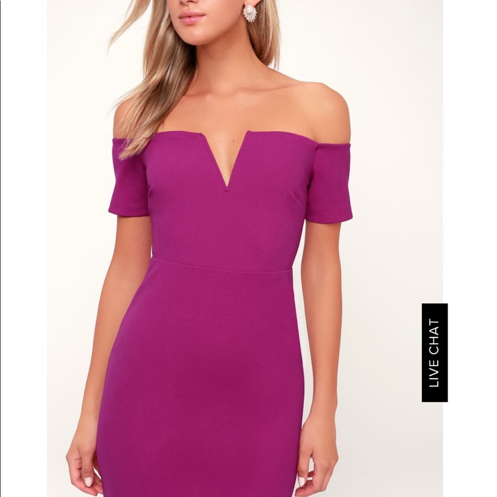 OFF-THE-SHOULDER DRESS - Picture 2 of 8